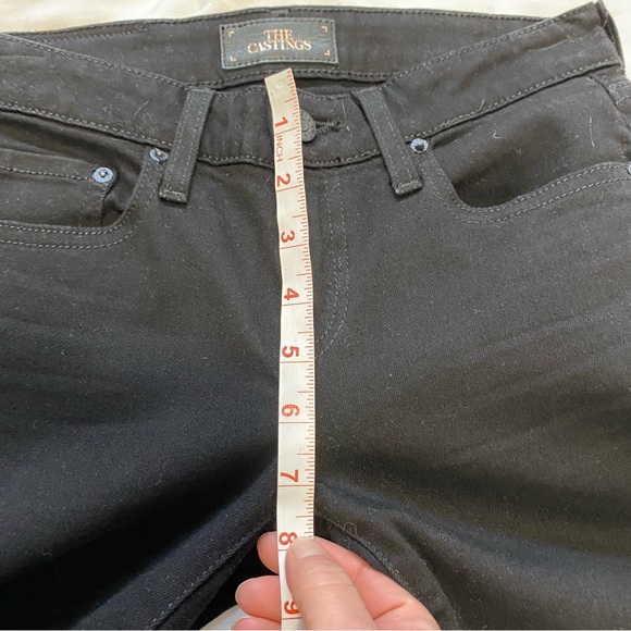 Aritzia The Castings Mid Rise Skinny Jean Black size 25 - Picture 15 of 16